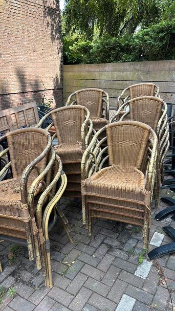 Terrasstoelen 34 stuks beschikbaar voor biedingen