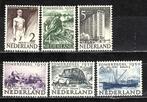Nvph 550-555 zomerzegels 1950 postfris, Na 1940, Ophalen of Verzenden, Postfris