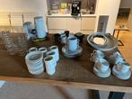 Partij servies, koffie thee etc., Huis en Inrichting, Keuken | Servies, Ophalen, Glas, Overige stijlen, Kop(pen) en/of Schotel(s)