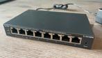 TP-Link TL-SG108PE 8-Poort Gigabit Easy Smart Switch PoE, Ophalen of Verzenden, Zo goed als nieuw