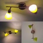 Spotjes, rail van twee, Ophalen, Zo goed als nieuw, Glas, Klassiek/modern