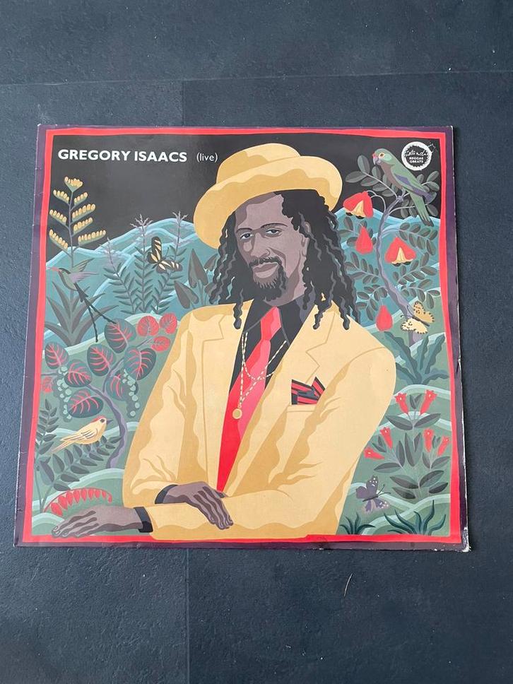 (Vinyl Reggae) Gregory Isaacs - live, Cd's en Dvd's, Vinyl | Pop, Gebruikt, 1980 tot 2000, 12 inch, Ophalen of Verzenden