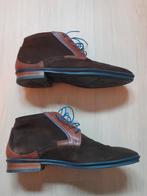 Floris van Bommel suède schoenen maat 10 (44/45) ZGAN, Kleding | Heren, Schoenen, Bruin, Floris van Bommel, Ophalen of Verzenden