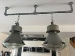 2 mooie industriële hanglampen met ophangsysteem steigerbuis, Huis en Inrichting, Ophalen, Zo goed als nieuw, Minder dan 50 cm