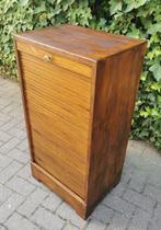 Roldeurkast / Archiefkast (38x50x98 cm), Minder dan 50 cm, Gebruikt, Eikenhout, Minder dan 100 cm