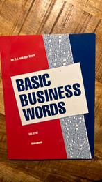 P.J. van der Voort - Basic Business Words, Boeken, Gelezen, Ophalen of Verzenden, Engels, P.J. van der Voort