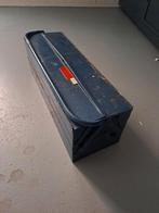 Stevige metalen gereedschapskist, Ophalen, Gebruikt