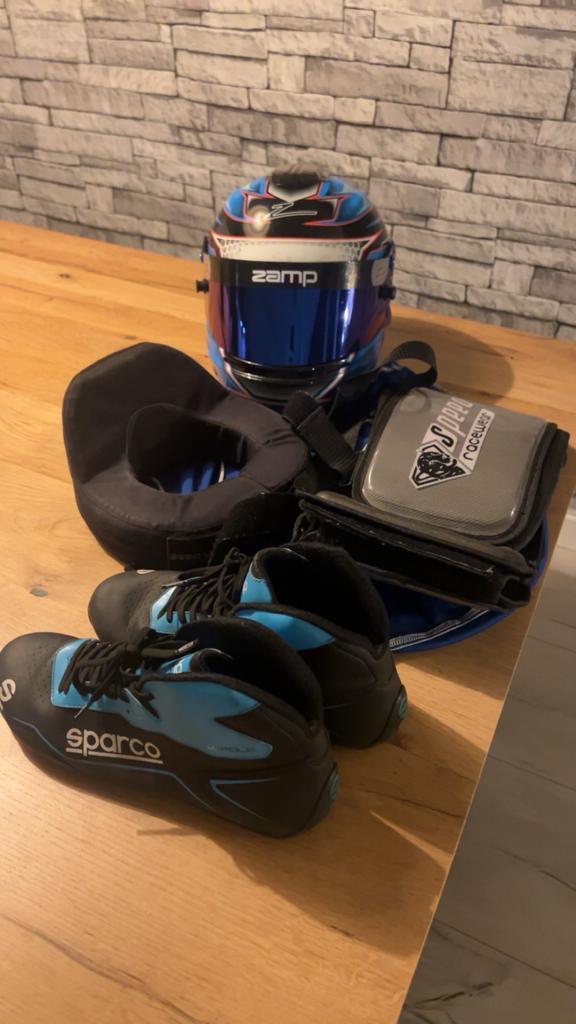 Complete Race Set - Zamp, Sparco, Arrox, Sport en Fitness, Karting, Gebruikt, Kleding of Schoenen, Ophalen of Verzenden