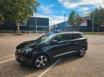 Peugeot 5008 1.6 PureTech GT-line 181pk 7-Persoons BOMVOL!, Auto's, USB, 4 cilinders, 181 pk, Zwart