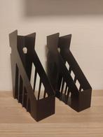 Vintage zwarte ikea tijdschriftenhouders Bo Armstrong, Huis en Inrichting, Woonaccessoires | Krantenbakken en Lectuurbakken, Ophalen