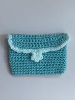 Mini tasje (gehaakt) met witte bloem., Ophalen of Verzenden, Nieuw