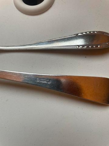 Vintage zilveren lepels - JR/S 100 beschikbaar voor biedingen