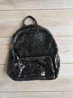 rugtas met zwarte pailletten, Overige merken, 25 tot 40 cm, Ophalen of Verzenden, Zo goed als nieuw