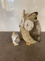 Stenen Uilen Set - Decoratief, Ophalen, Zo goed als nieuw