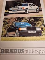 Brabus Mercedes 190 tuner folder izgst éérste type, Boeken, Ophalen of Verzenden, Zo goed als nieuw, Mercedes