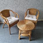 Rotan Setje: Tafel en 2 Stoelen, Ophalen