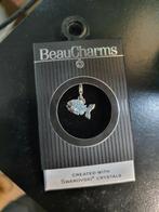BeauCharms Vis Bedel met Swarovski Kristallen, Overige merken, Overige materialen, Nieuw, Ophalen of Verzenden