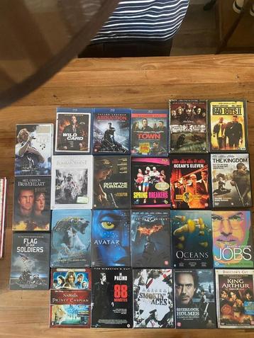 Collectie DVD & Blue-Ray dvd's diverse top titels  beschikbaar voor biedingen