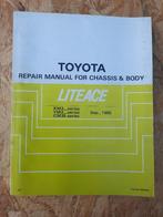 Zeer dik garage werkplaatsboek Toyota Liteace 1985 - 2007, Auto diversen, Ophalen of Verzenden