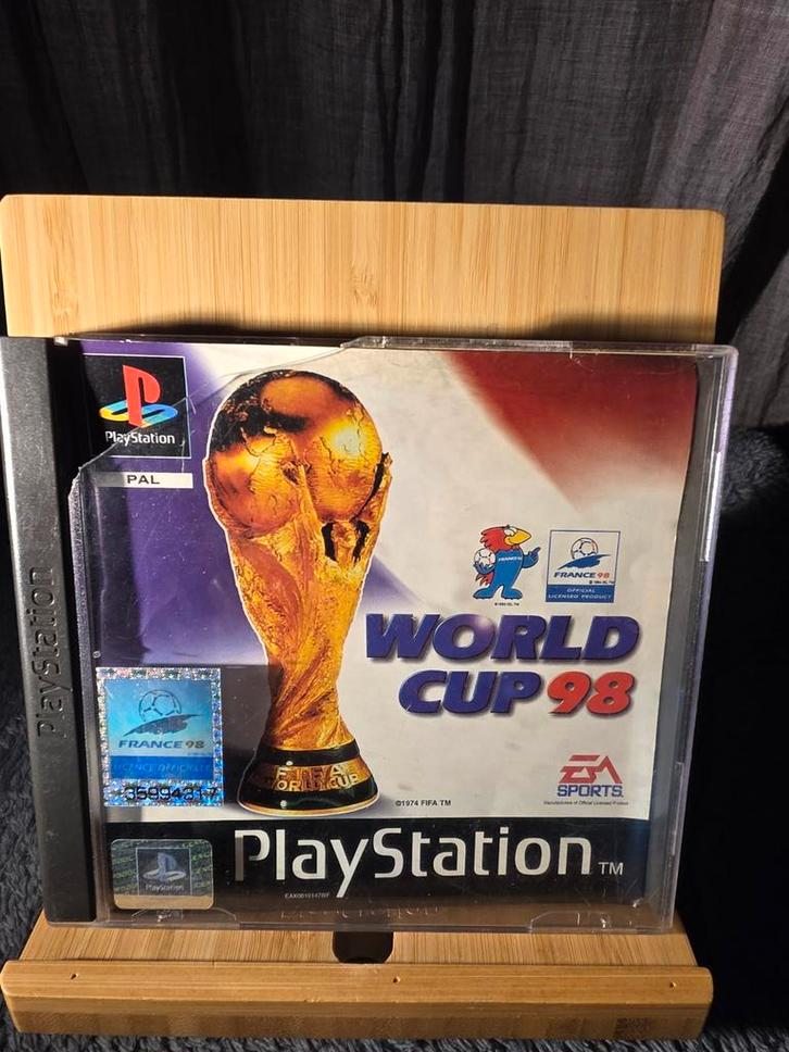 World Cup 98 - PlayStation (PS1), Spelcomputers en Games, Games | Sony PlayStation 1, Gebruikt, Sport, Vanaf 3 jaar, Ophalen of Verzenden