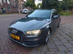 Audi A3 E-Tron 204pk Pano S-Line Dealer onderhoud 2015 Grijs, Auto's, Audi, Zwart, 4 cilinders, Leder en Stof, 1395 cc