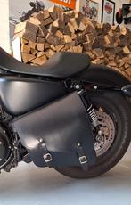 Harley Davidson frame tas van leer, Ophalen of Verzenden