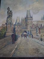 Olieverf op linnen Marek, Ophalen of Verzenden