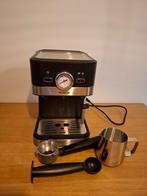 Hyundai Tazza Espresso Koffiemachine met Melkopschuimer, Ophalen, Espresso apparaat, Gemalen koffie, Zo goed als nieuw