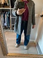 Esprit A-lijn winterjas wolmix antraciet/wit, Kleding | Dames, Maat 38/40 (M), Ophalen of Verzenden, Grijs, Gedragen