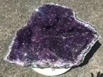 Amethist Cluster 20kg (21), 52 x 41 x 14 cm diep paars., Ophalen of Verzenden, Mineraal