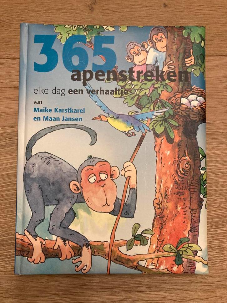 M. Karstkarel - 365 Apenstreken, Boeken, Kinderboeken | Jeugd | onder 10 jaar, Zo goed als nieuw, Fictie algemeen, Ophalen of Verzenden