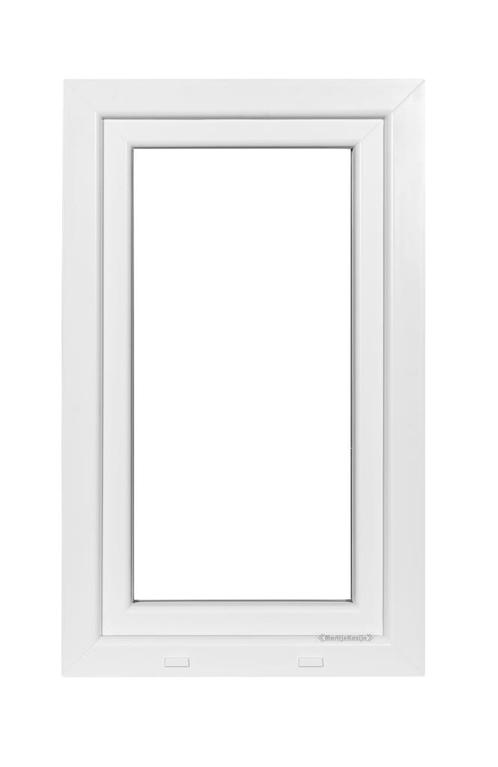 Kunststof Kozijn Draaikiep  B60 H90cm Wit, Doe-het-zelf en Verbouw, Kozijnen en Schuifpuien, Nieuw, Raamkozijn, Kunststof, Inclusief glas