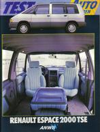 Autokampioen test Renault Espace 2000 TSE Mei 1985, Ophalen of Verzenden, Gelezen, Renault