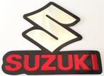 Suzuki metallic sticker #5, Motoren, Accessoires | Stickers, Verzenden