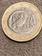 1euro munt met uil en S 2002, Euro's, Ophalen of Verzenden, Koningin Beatrix, Losse munt