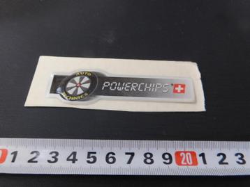 sticker Auto Technics  POWERCHIPS  beschikbaar voor biedingen