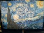 Sterrennacht van Gogh op canvas, Ophalen, Zo goed als nieuw, Schilderij, 75 tot 100 cm