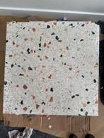 Terrazzo tegels 60x60 beige, groen, bruin/terra, 60 cm of meer, Nieuw, Ophalen of Verzenden, Minder dan 5 m²