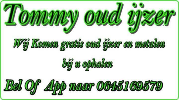 Gezocht naar oud ijzer en witgoed komen het gratis ophalen, Doe-het-zelf en Verbouw, Overige Doe-het-zelf en Verbouw, Gebruikt