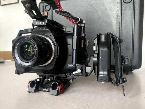 Blackmagic Pocket Camera 6k Pro w/Contax Carl Zeiss 28mm 2.8, Audio, Tv en Foto, Videocamera's Digitaal, Gebruikt, Camera, Overige soorten
