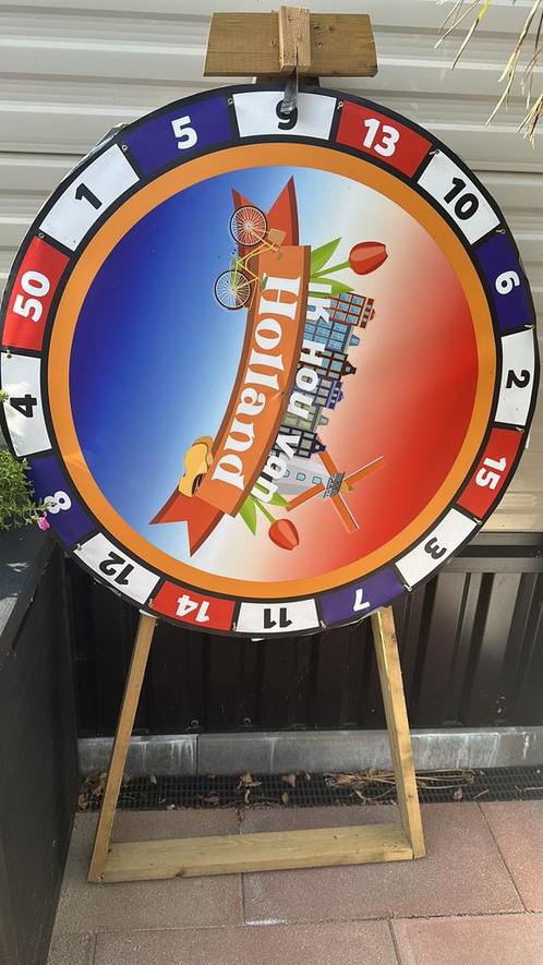 Draairad / rad (groot) voor Ik hou van Holland, Hobby en Vrije tijd, Gezelschapsspellen | Bordspellen, Gebruikt, Ophalen of Verzenden