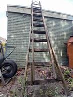 Houten Ladder - ca. 5 meter, Ophalen, Gebruikt, Ladder, 4 meter of meer