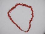 Hals snoer bloedkoraal, Sieraden, Tassen en Uiterlijk, Antieke sieraden, Verzenden, Overige materialen, Ketting