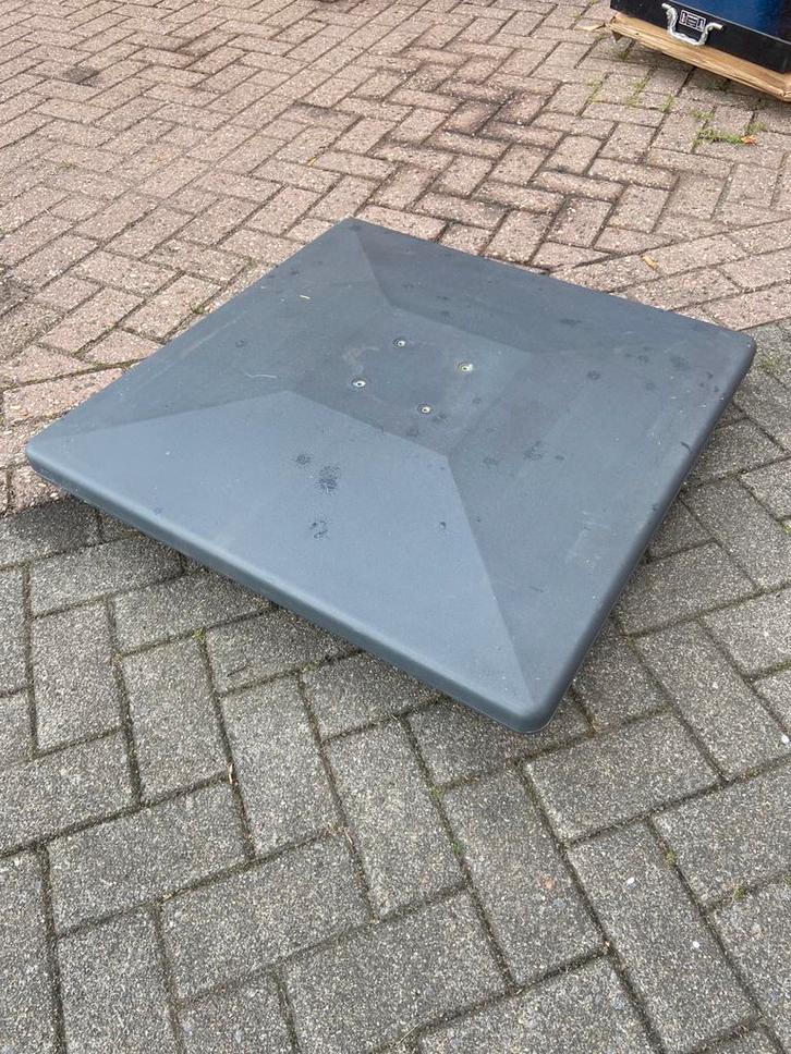 Parasolvoet op wieltjes 90 kg, Tuin en Terras, Parasols, Nieuw, Parasolvoet, Minder dan 1 meter, Ophalen