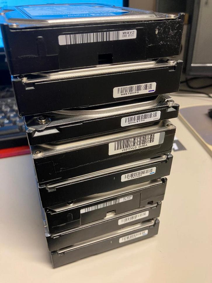 H-Disks   10 st, Computers en Software, Beschrijfbare discs, Gebruikt, Dvd, Herschrijfbaar, Ophalen