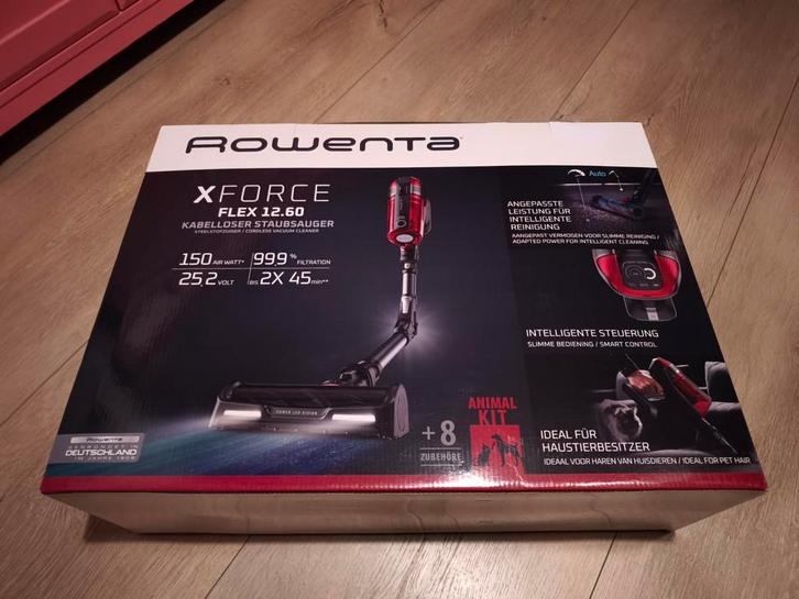 Rowenta X-Force Flex 12.60 RH98A8 Steelstofzuiger *NIEUW*, Witgoed en Apparatuur, Stofzuigers, Nieuw, Stofzuiger, Reservoir, Ophalen of Verzenden