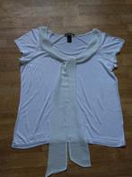 Wit t-shirt h&m mt.L, H&M, Wit, Maat 42/44 (L), Ophalen of Verzenden