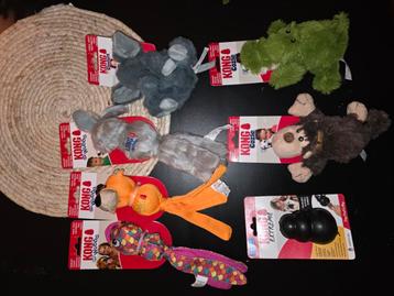 7 nieuwe Kong honden speeltjes beschikbaar voor biedingen