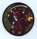 KLu luchtmacht patch 306 squadron MQ-9A Kerst Reaper velcro, Ophalen of Verzenden, Luchtmacht, Nederland, Embleem of Badge