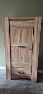 Kast Kolom bar mai, eiken - natuur, profijt meubel., Huis en Inrichting, Kasten | Dressoirs, Ophalen, 50 tot 100 cm, 25 tot 50 cm